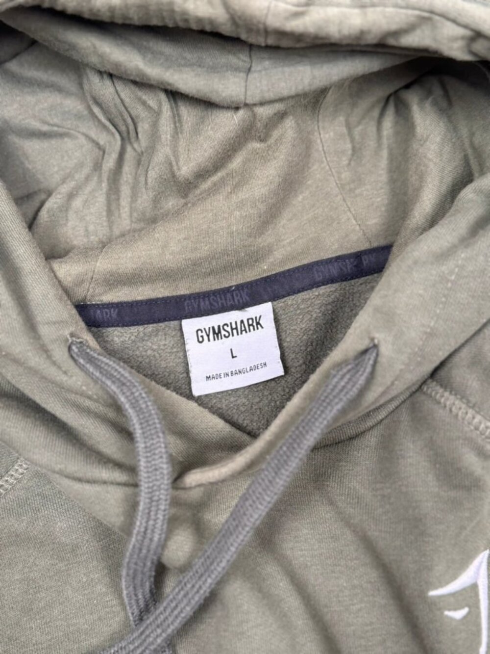 Men’s Dark Green Pullover Hoodie with Kangaroo Pocket Size L - Picture 4 of 4